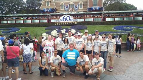 Our Team At Disneyland